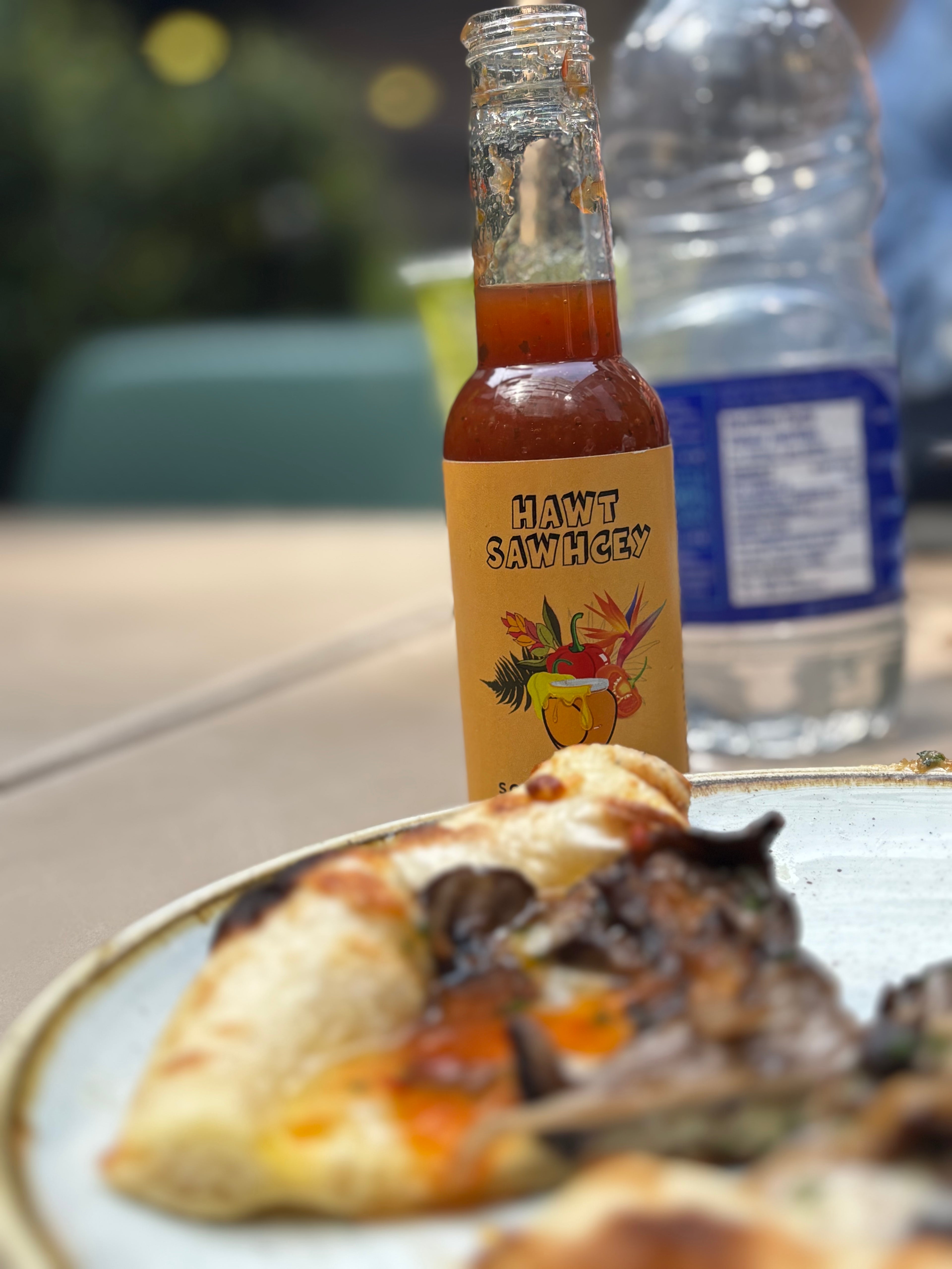Scorch Honey sauce lifestyle shot